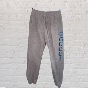 Gucci sweatpants small but fit like a medium very loose nice fitting